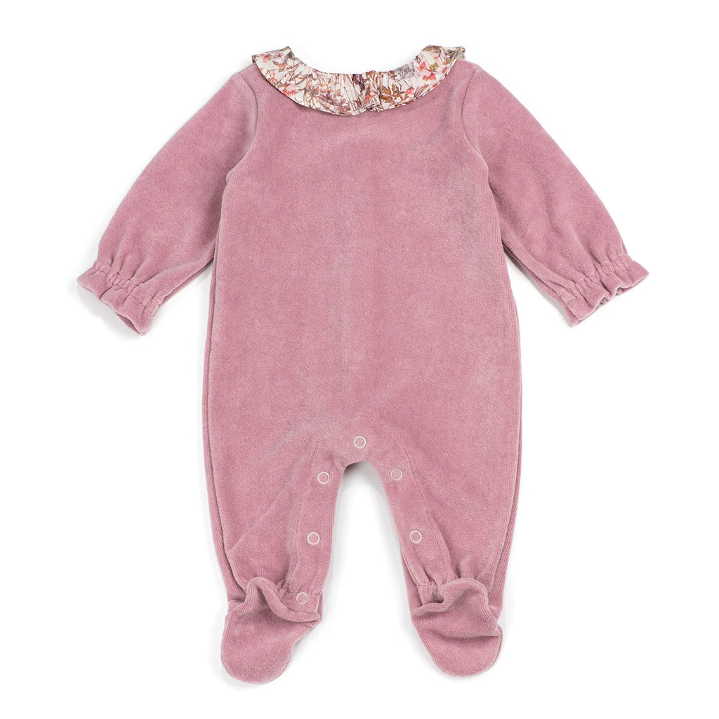 Coccode - Liberty Collar Pink Romper - The Baby Service