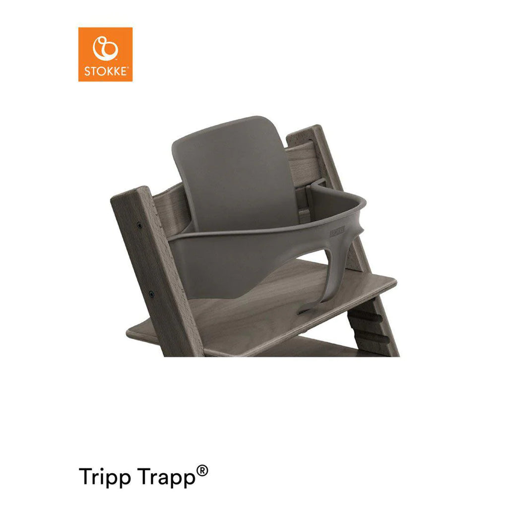 Stokke Tripp Trapp Baby Set - Haze Grey - The Baby Service