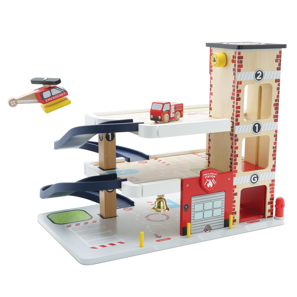 Le Toy Van - Fire and Rescue Garage - The Baby Service