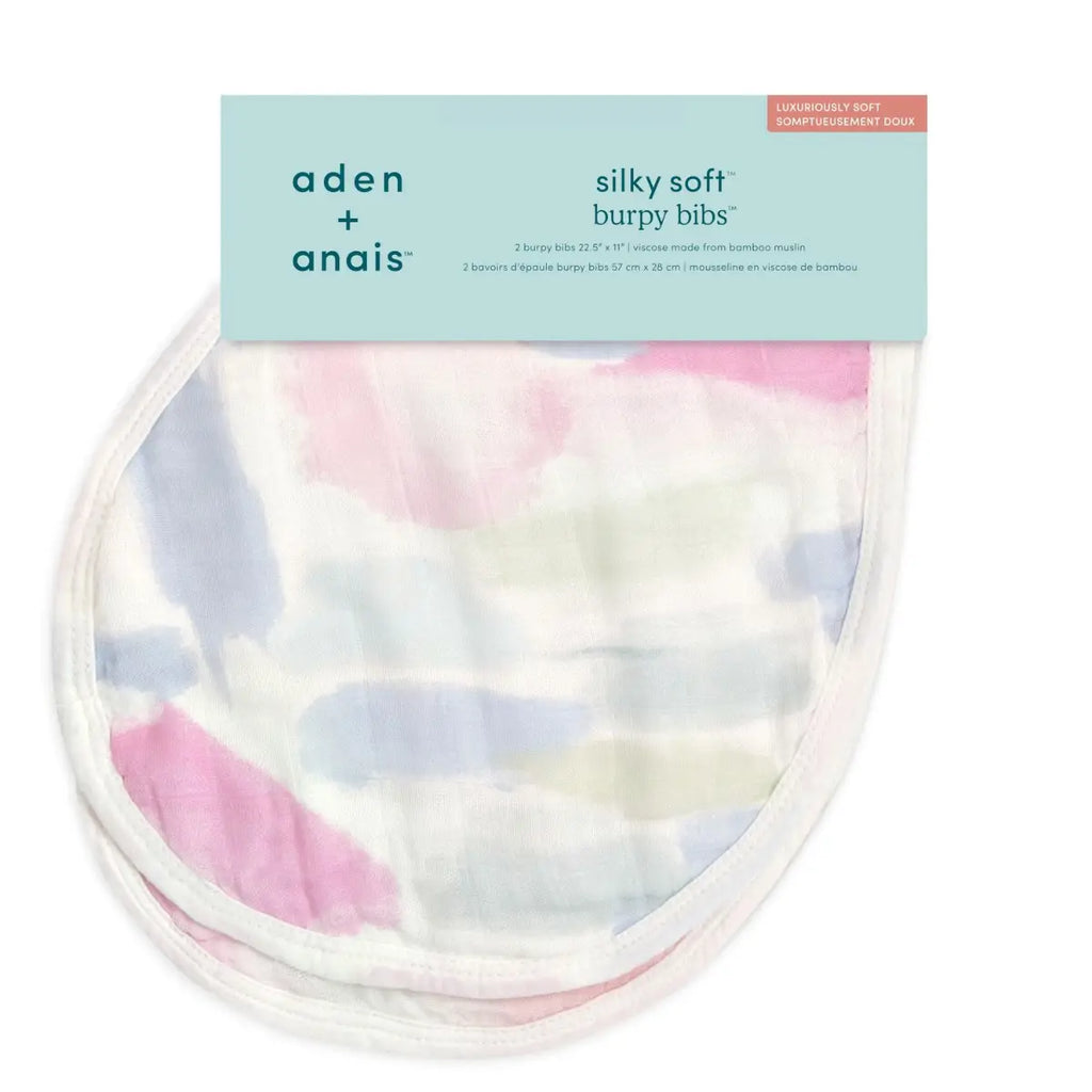 Aden + Anais Silky Soft Burpy Bibs 2 Pack - Florentine - Gift Ideas - The Baby Service