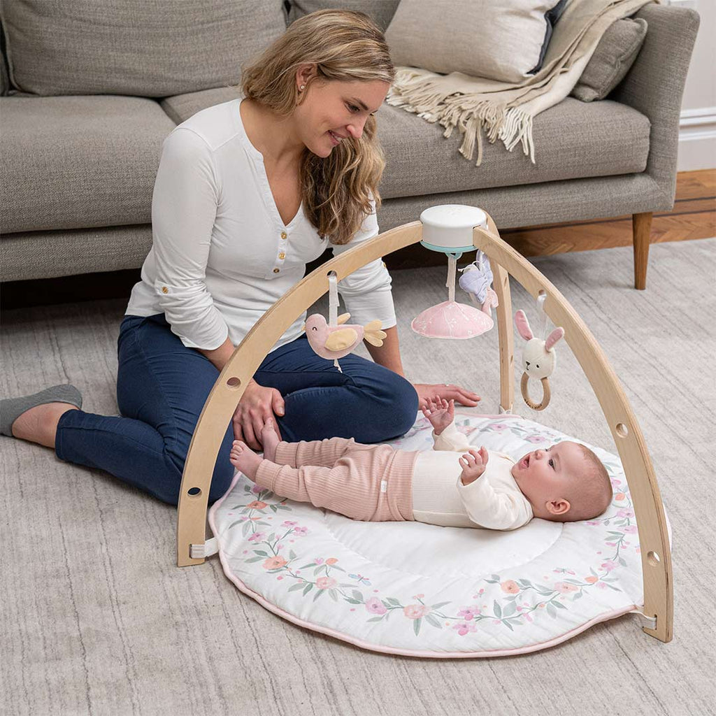 Aden + Anais Play + Discover Activity Gym - Ma Fleur - Flowers - The Baby Service