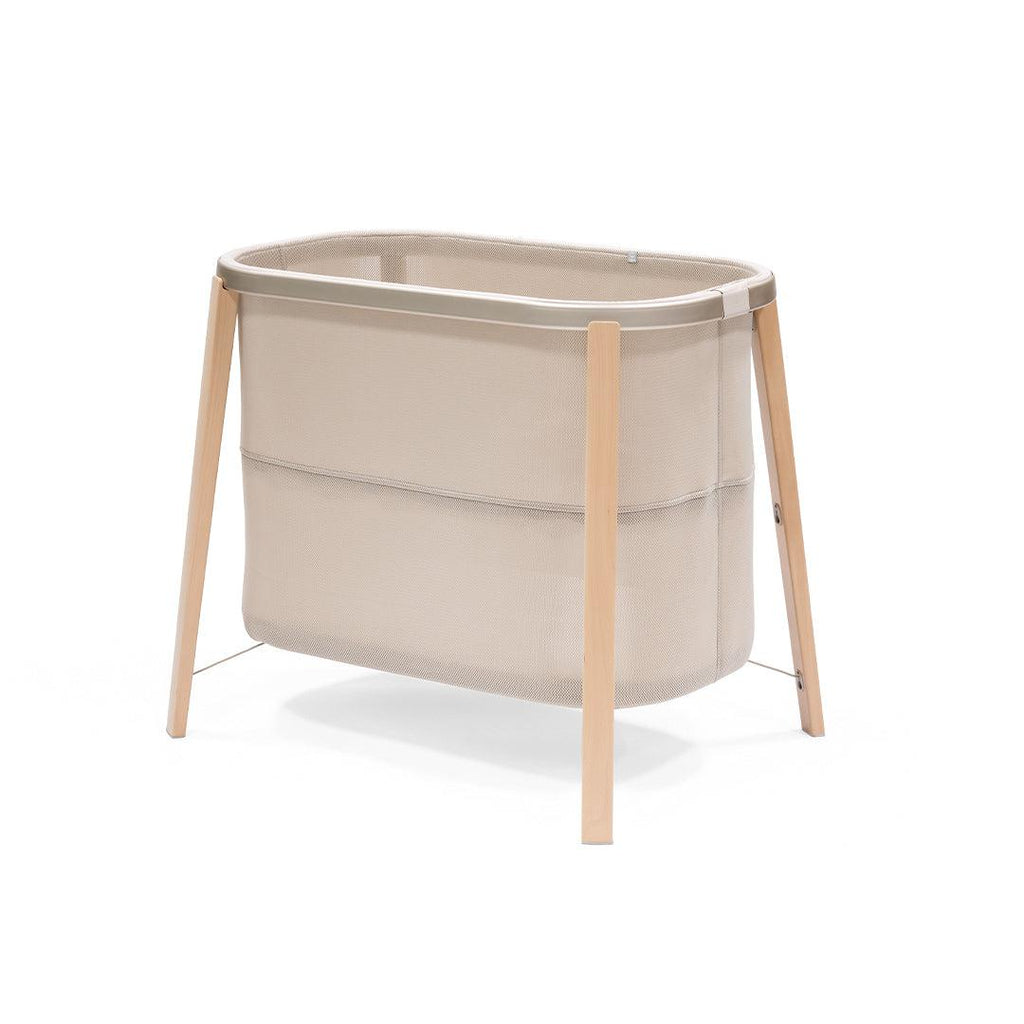 Stokke Snoozi Bassinet - Sandy Beige - Expanded - The Baby Service