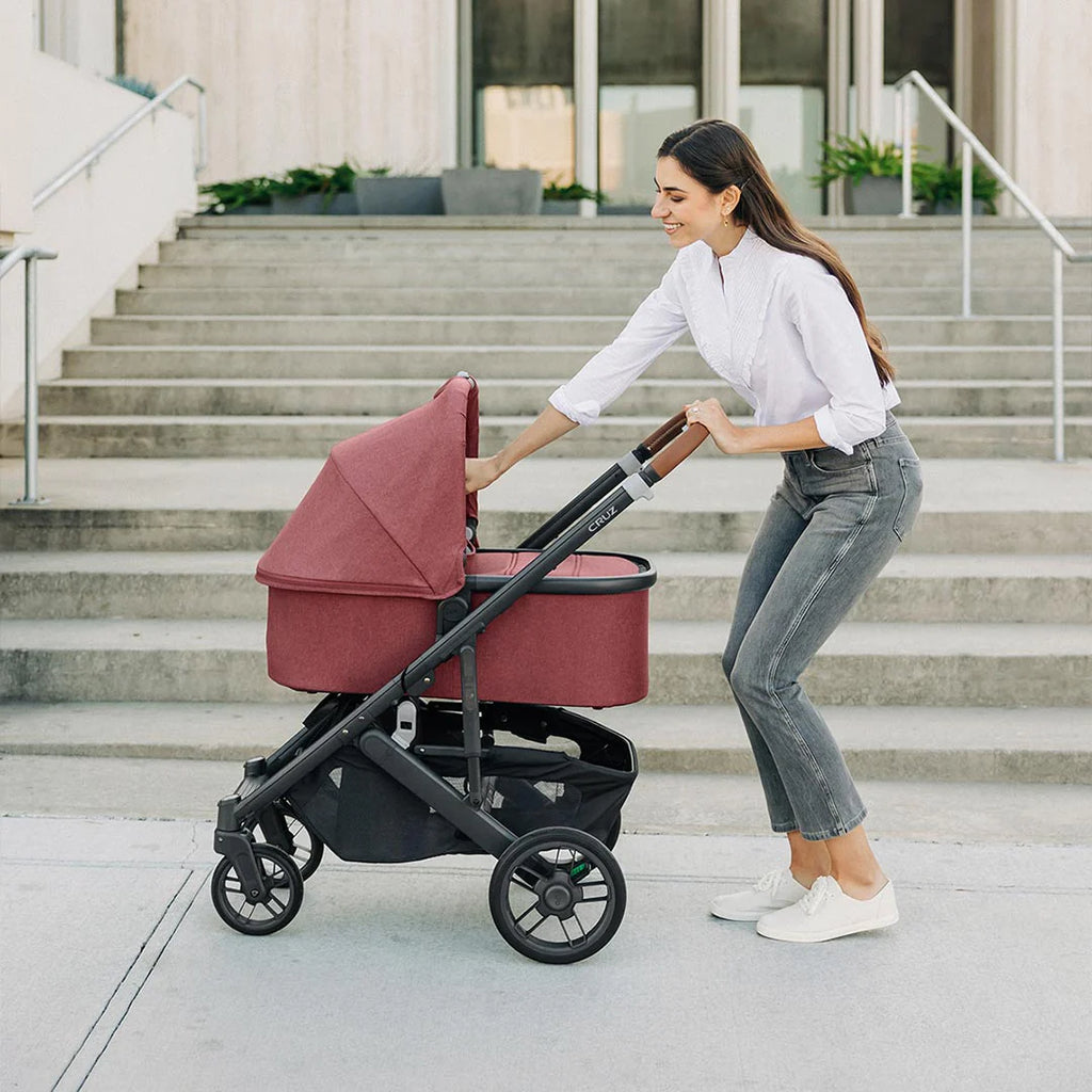 UPPAbaby Vista V2 Pushchair + Carrycot - Lucy - Stroller - Lifestyle - The Baby Service