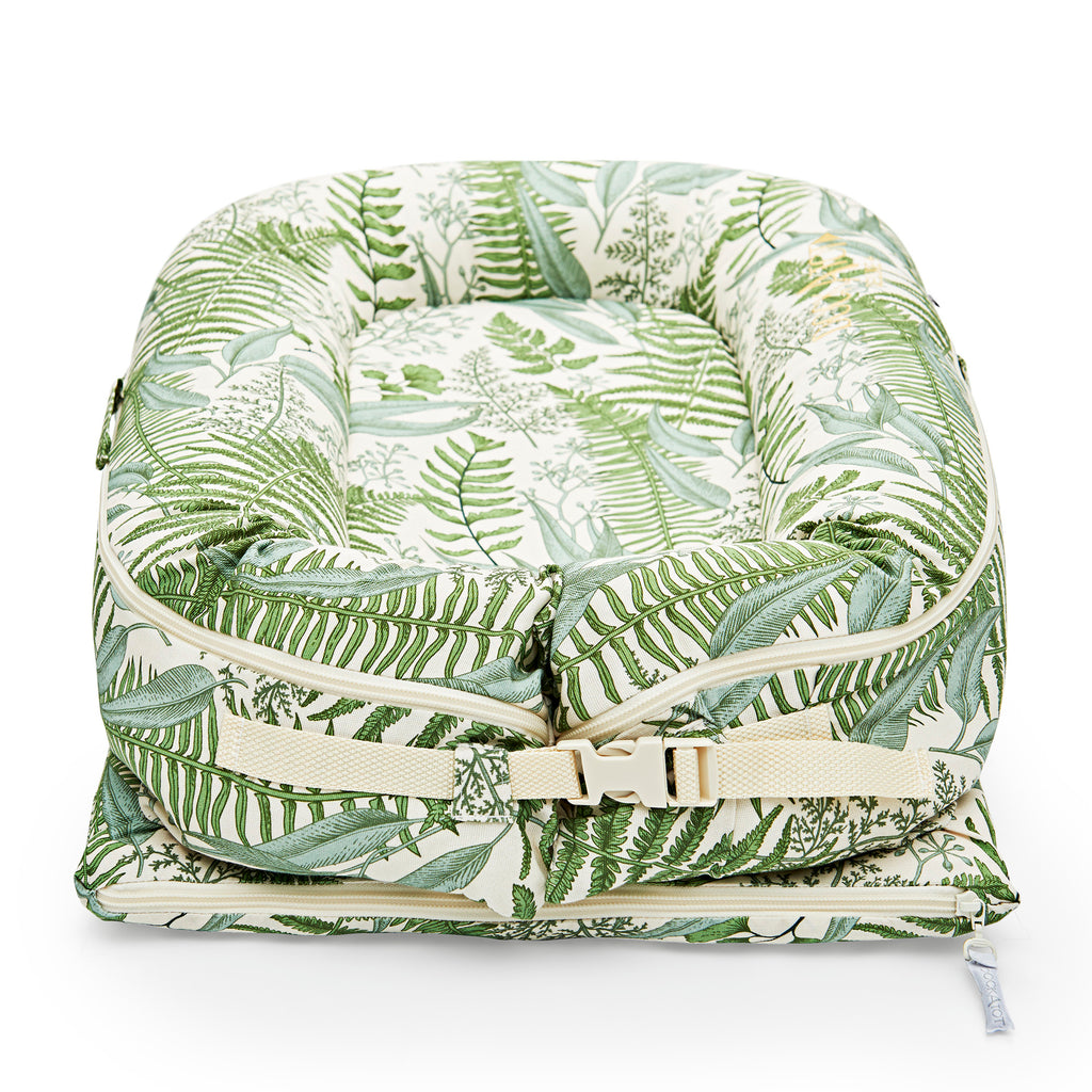DockATot Deluxe + Plus Pod Extra Cover in Lush & Fern - Sleepyhead - The Baby Service