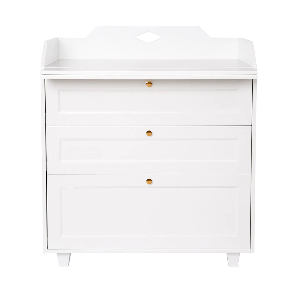 Cam Cam Copenhagen Luca Changing Table Dresser - White - Luxury Nursery Furniture - The Baby Service