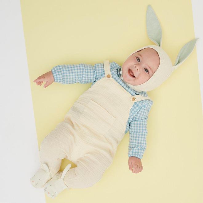 Meri Meri Mint Bunny Baby Bonnet - Easter Gifts