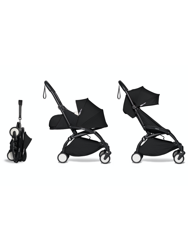 BABYZEN YOYO² Complete Stroller - Black - Travel Pushchair - The Baby Service