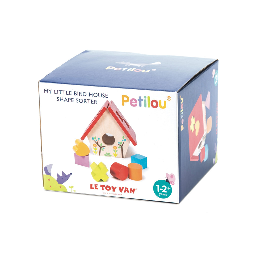 Le Toy Van My Little Bird House Shape Sorter Boxed Gifts