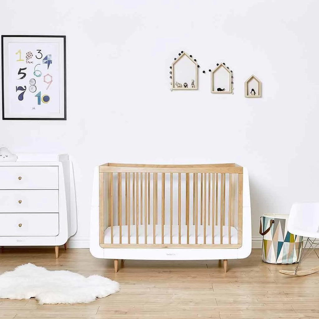 SnuzKot Skandi Cot Bed - Skandi Natural - Lifestyle - The Baby Service