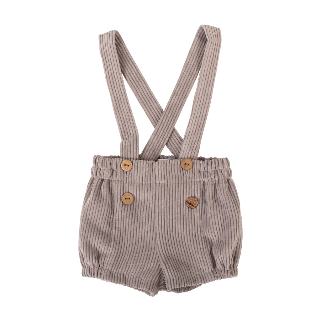 Fina Ejerique - Corduroy Dungaree Shorts - Boys Clothing - The Baby Service