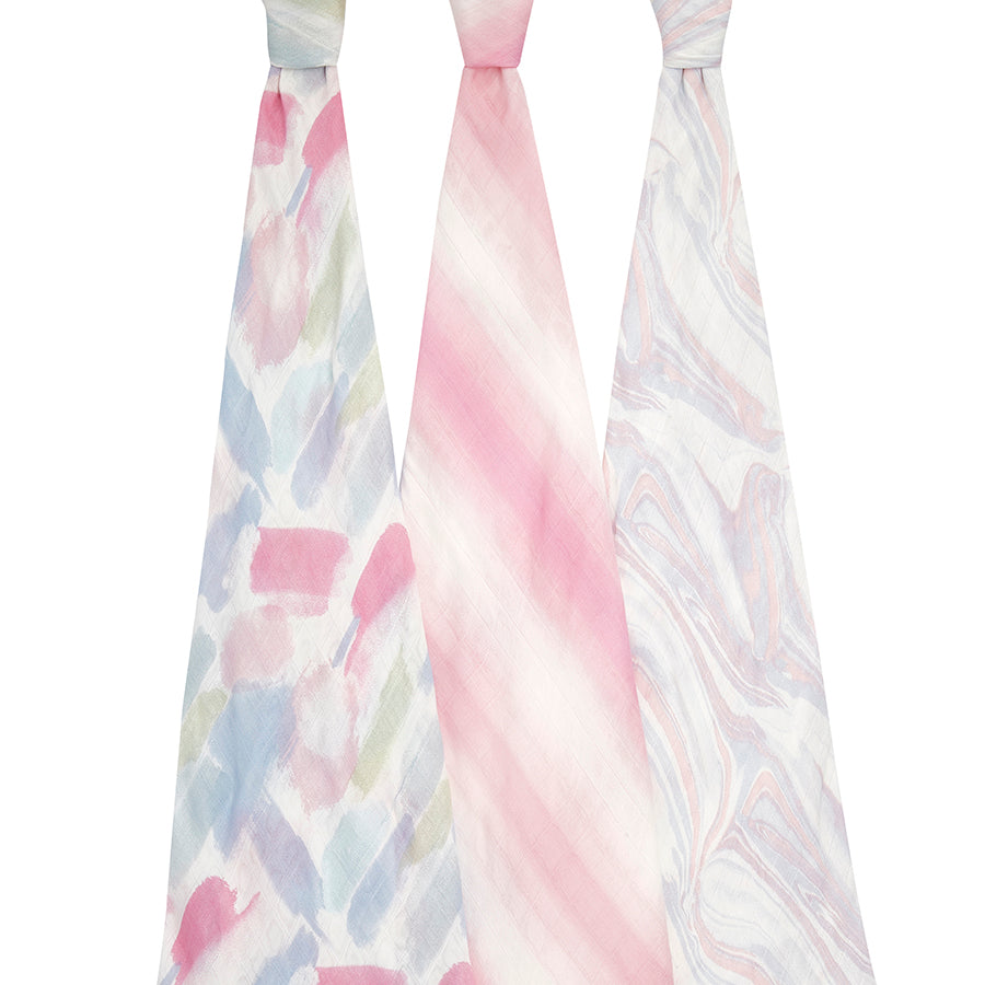 Aden + Anais Florentine Silky Soft Swaddles 3 Pack - Gifts - The Baby Service