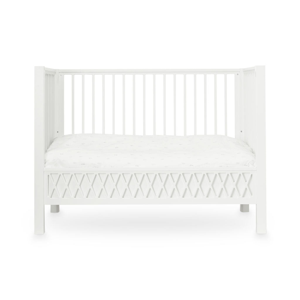 Cam Cam Copenhagen Harlequin Baby Bed White - Toddler - The Baby Service