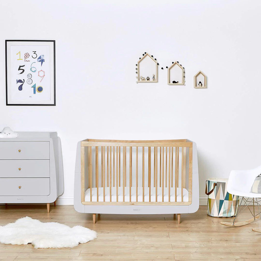 SnuzKot Skandi Cot Bed - Skandi Natural - Lifestyle - The Baby Service