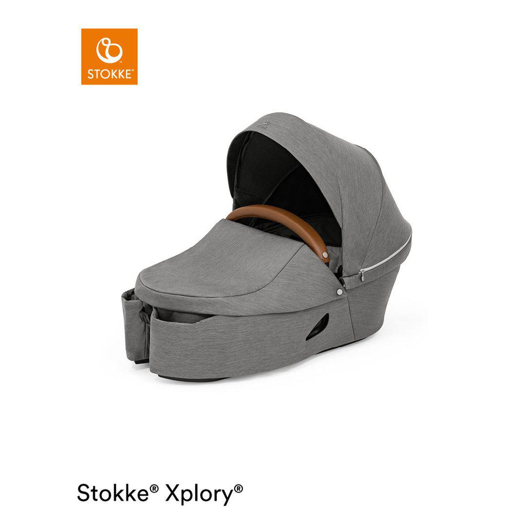 Stokke Xplory X Carrycot - Modern Grey - Pushchairs - The Baby Service