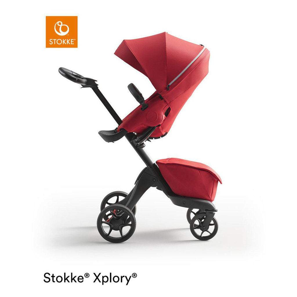 Stokke Xplory X Pushchair - Ruby Red - Stroller - The Baby Service