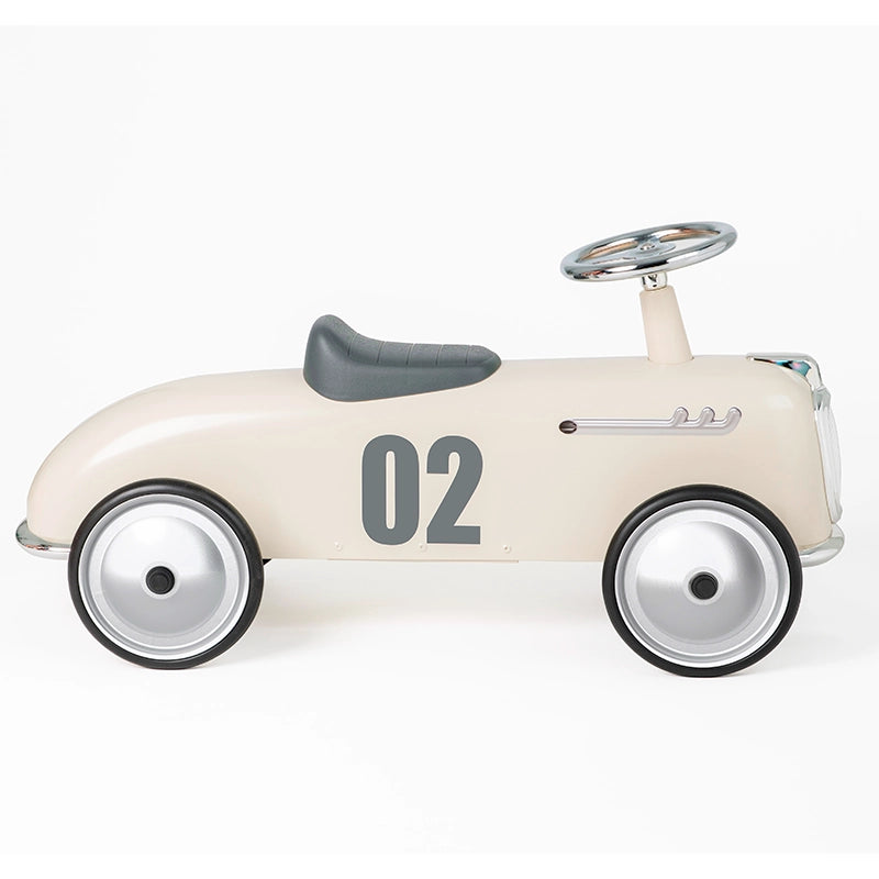 Baghera - Roadsters Ivory White Ride On Car - The Baby Service - Toys