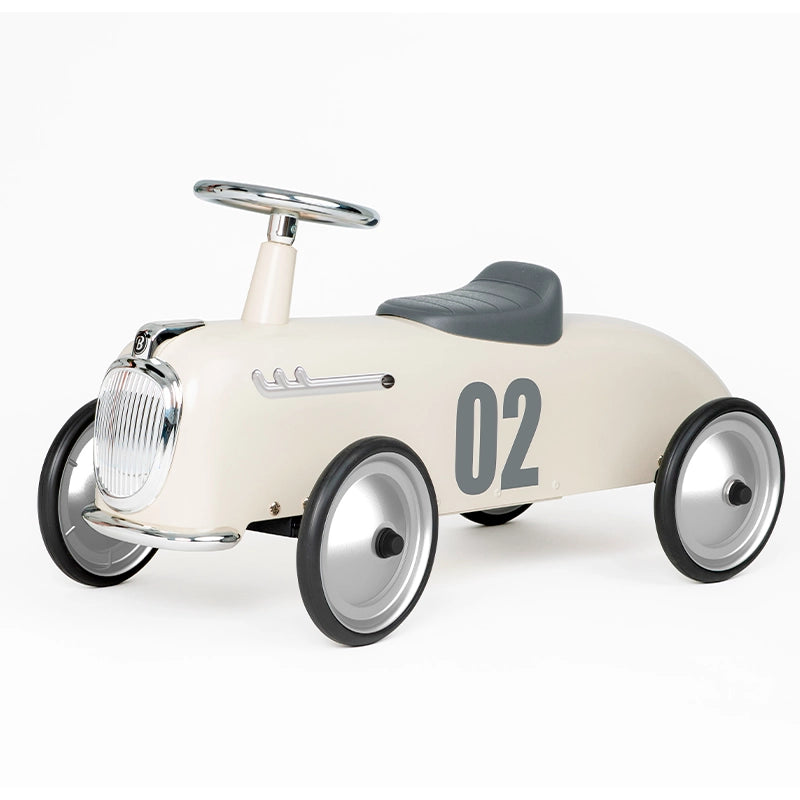 Baghera - Roadsters Ivory White Ride On Car - The Baby Service - Gifts