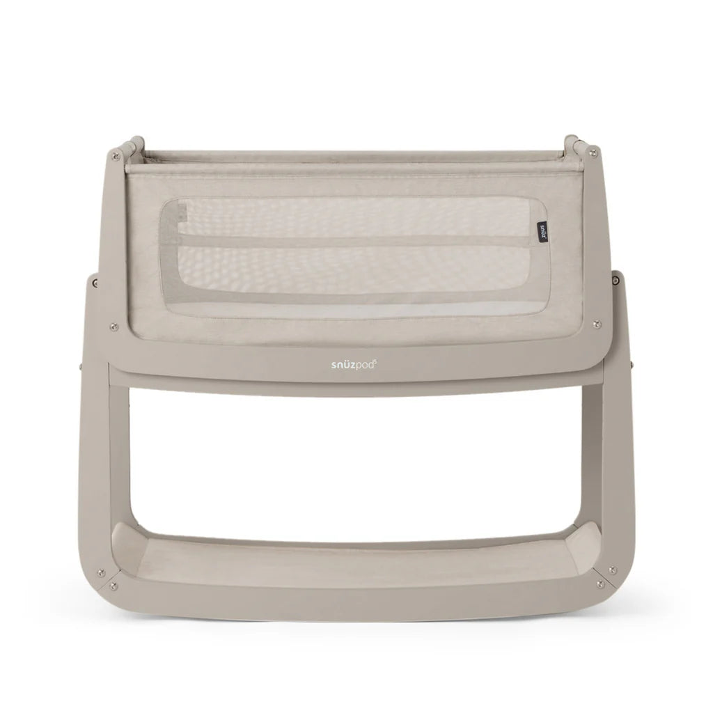 SnuzPod 5 Bedside Crib - Pebble - The Baby Service