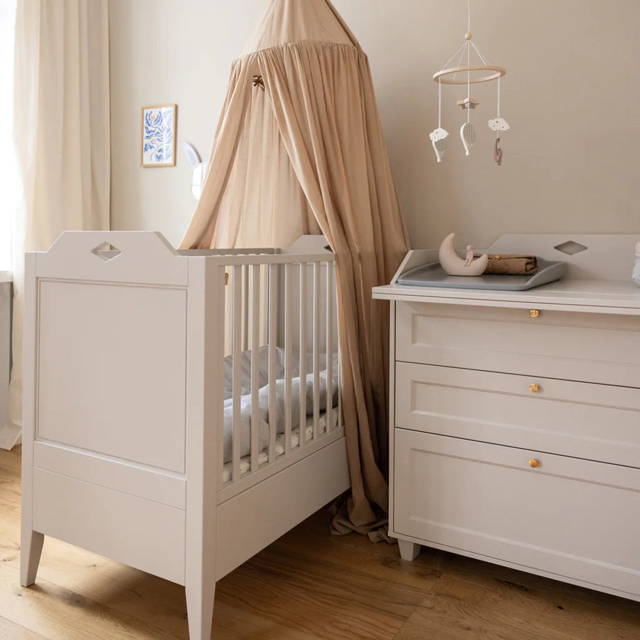 Cam Cam Copenhagen Luca Baby Cot Bed White The Baby Service