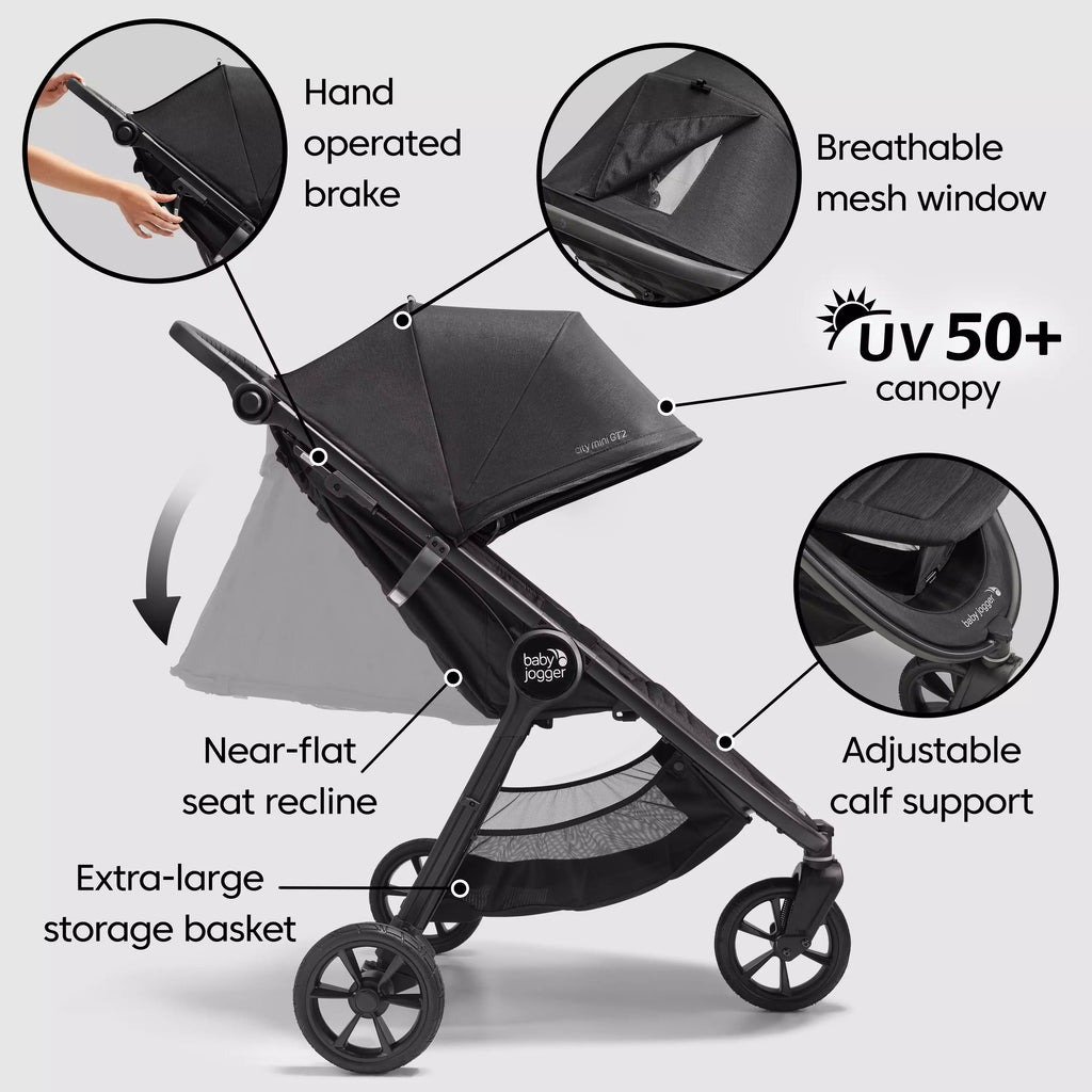 Baby Jogger City Mini GT2 Stroller - Briar Green - The Baby Service
