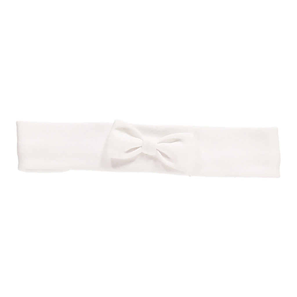 Emile et Rose - Demi White Baby Girls Babygrow & Hairband - Hairband - The Baby Service
