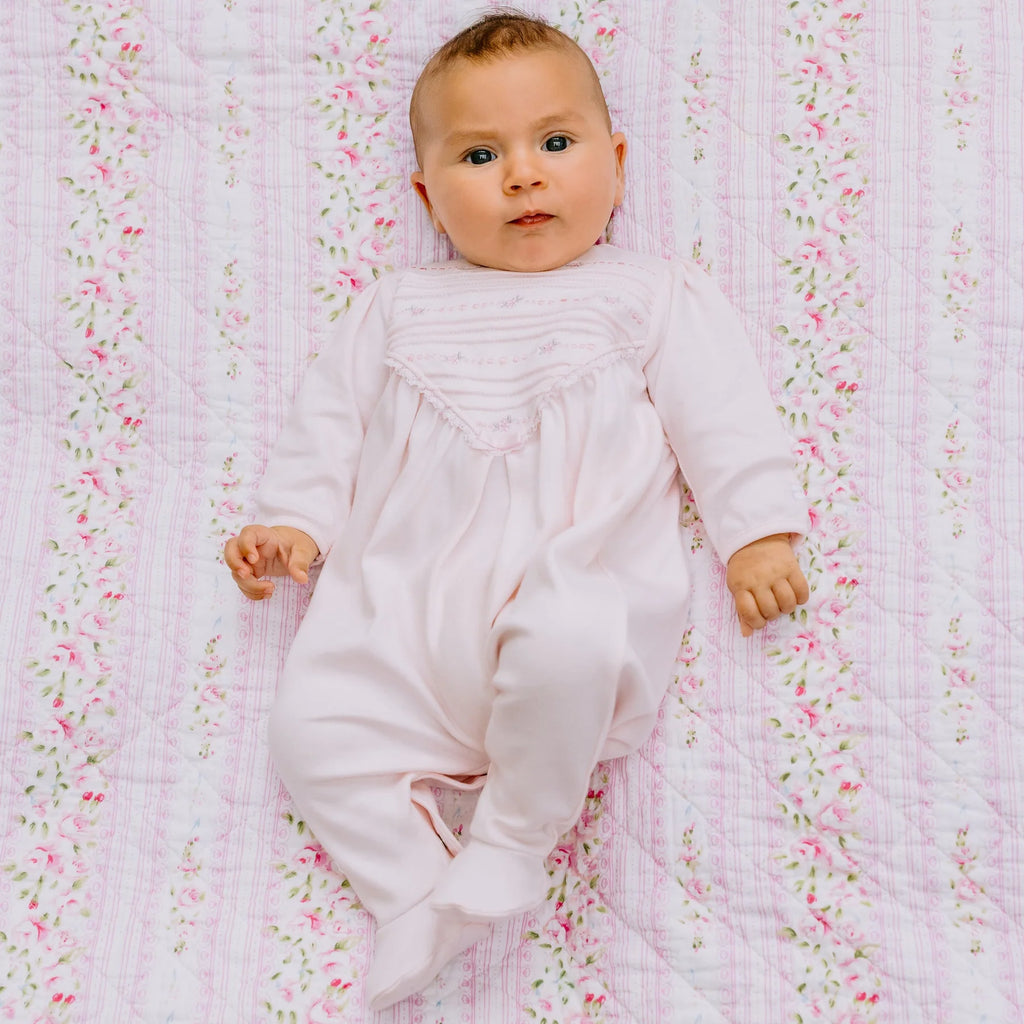 Emile et Rose - Felicia Pretty Pink Baby Girls Babygrow - Lifestyle - The Baby Service