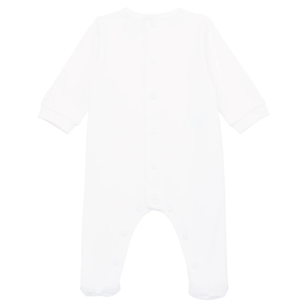 Emile et Rose - Heath White Unisex Babygrow and Hat - The Baby Service