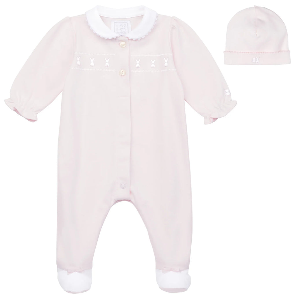 Emile et Rose - Helen Baby Girls Babygrow and Hat - The Baby Service - 