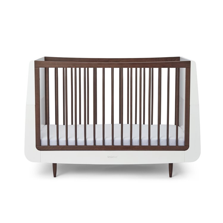 SnuzKot Skandi Cot Bed - Ebony - Nursery Furniture - The Baby Service