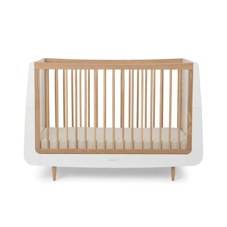 SnuzKot Skandi Cot Bed - Oak - Furniture - The Baby Service