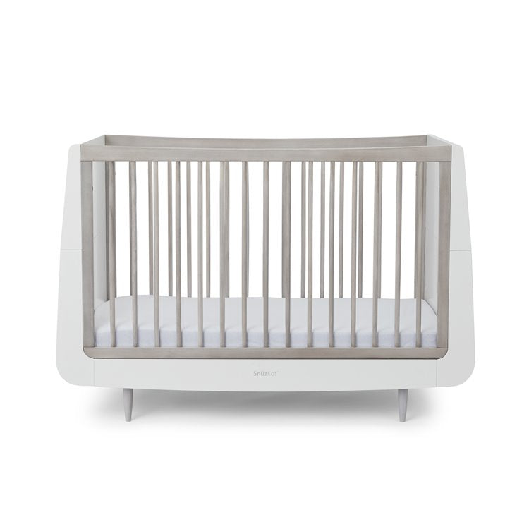 SnuzKot Skandi Cot Bed - Silver Birch - Nursery Furniture - The Baby Service