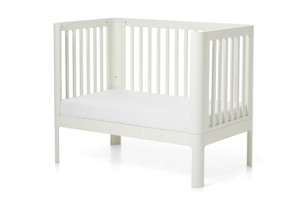 Flexa Nova Baby Cot Bed - Cream - Nursery - The Baby Service - Side off