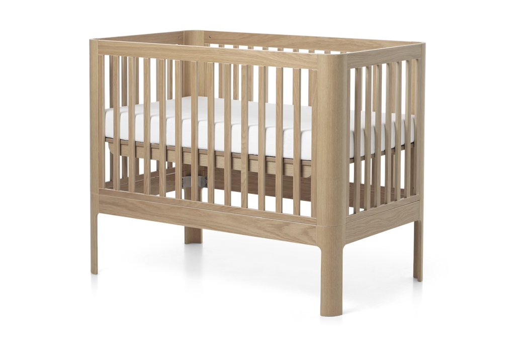 Flexa Nova Baby Cot Bed - Oak - Nursery - The Baby Service - 