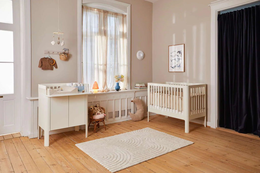 Flexa Nova Changing Table - Cream - Nursery - The Baby Service - Lifestyle