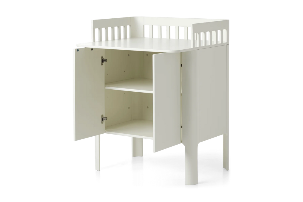 Flexa Nova Changing Table - Cream - Nursery - The Baby Service - Open