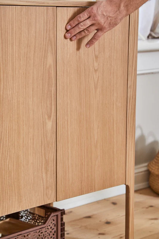 Flexa Nova Changing Table - Oak - Nursery - The Baby Service - Close Up