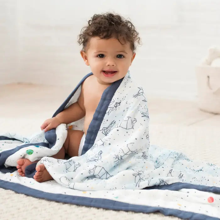 Aden + Anais Stargaze Stellar Silky Soft Dream Blanket - Lifestyle - The Baby Service