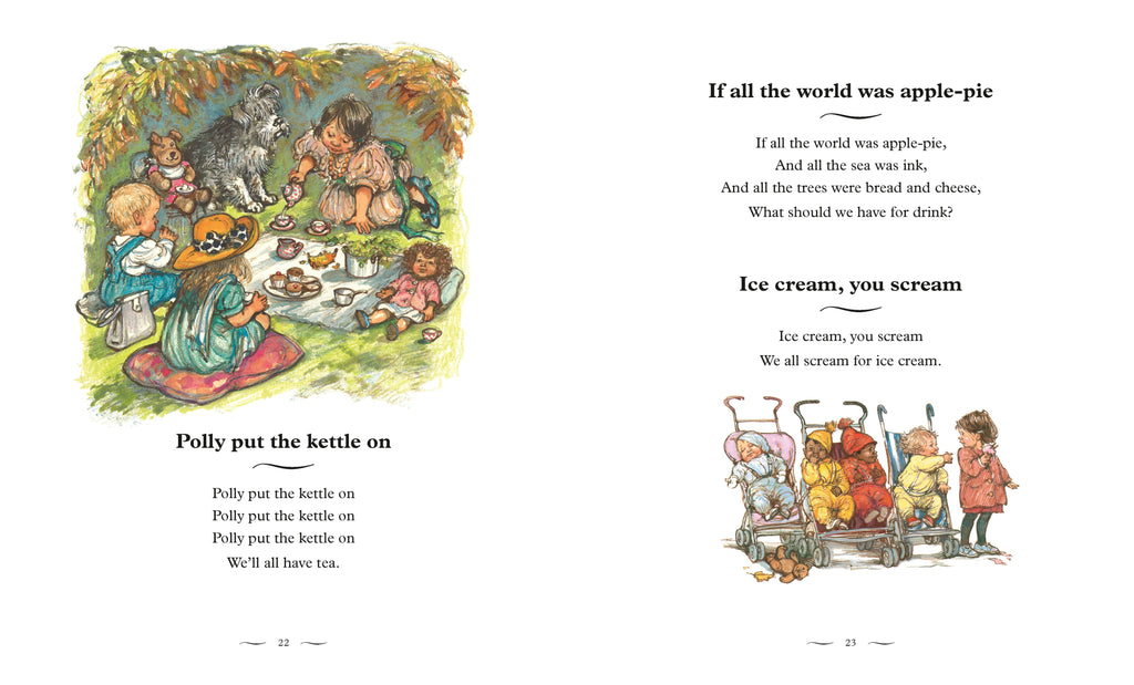 Round And Round The Garden - A First Book of Nursery Rhymes - Books - The Baby Service