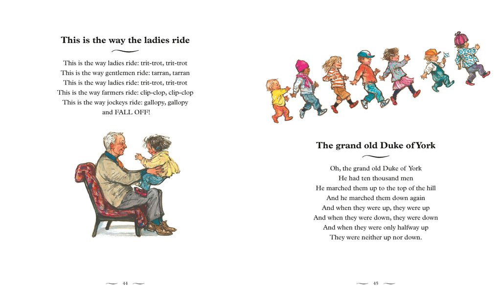 Round And Round The Garden - A First Book of Nursery Rhymes - The Baby Service