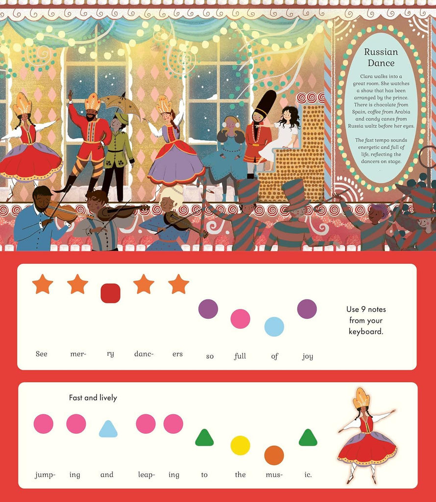 Story Orchestra - I Can Play The Nutcracker Sound Book - The Baby Service - Christmas Gifts