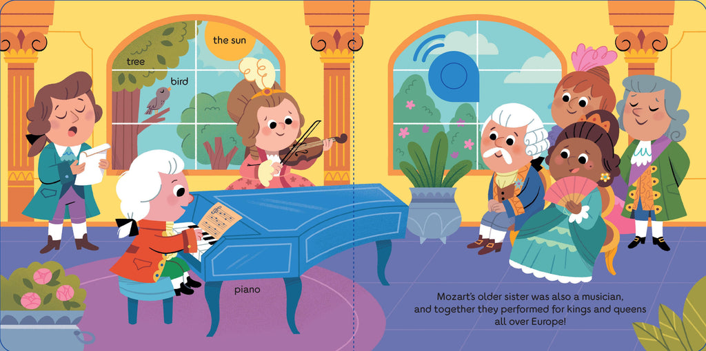 My World of Music Sound Book - Mozart - Gift Ideas - The Baby Service