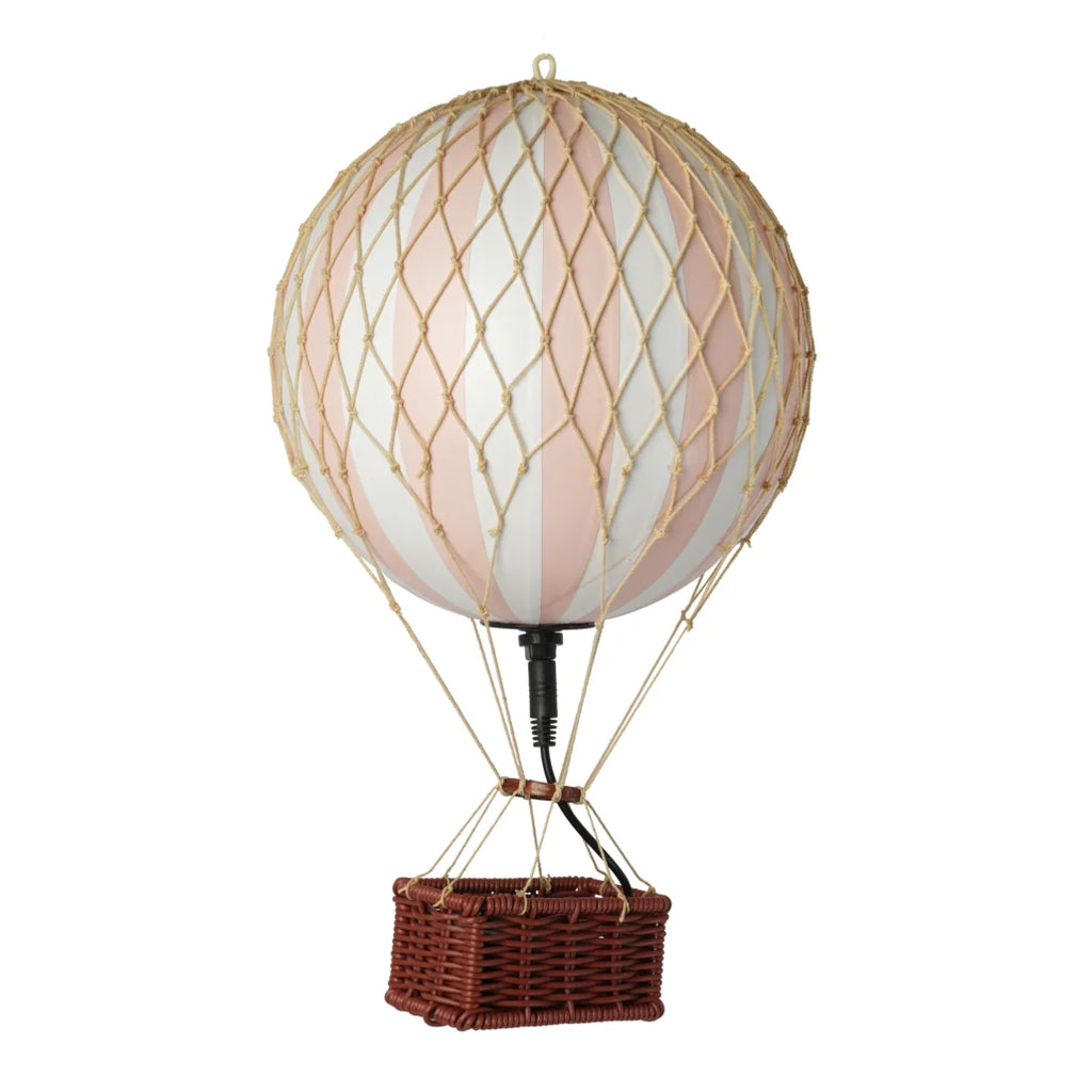 Authentic Models Travels Light LED Hot Air Balloon - Medium - Pink - The Baby Service