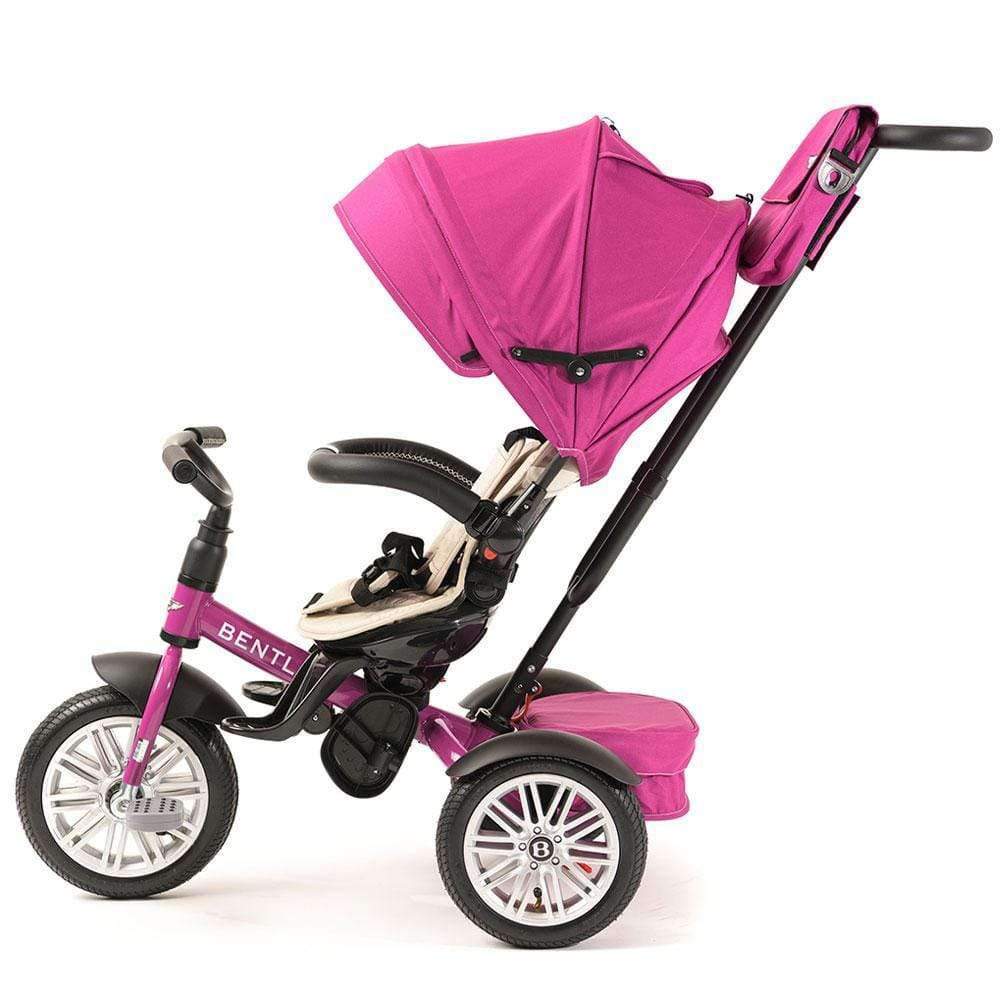 Bentley - 6 in 1 Stroller Trike Fuchsia Pink - Forward Facing - The Baby Service