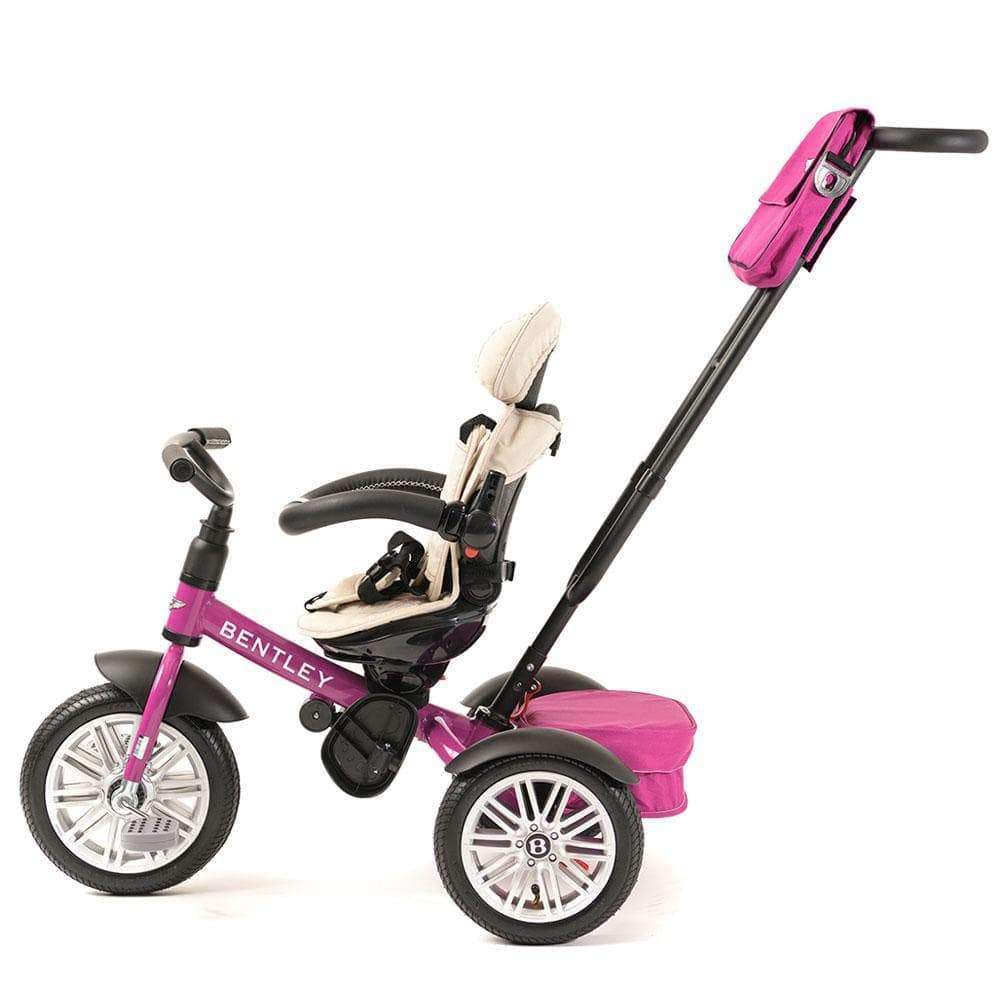 Bentley - 6 in 1 Stroller Trike Fuchsia Pink - Ride On - The Baby Service