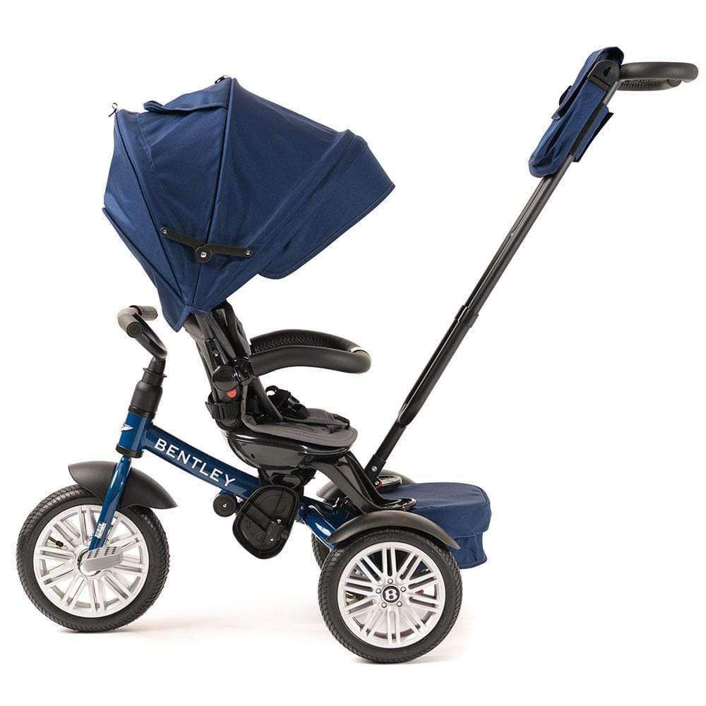 Bentley - 6 in 1 Stroller Trike Sequin Blue - Rear Facing - The Baby Service