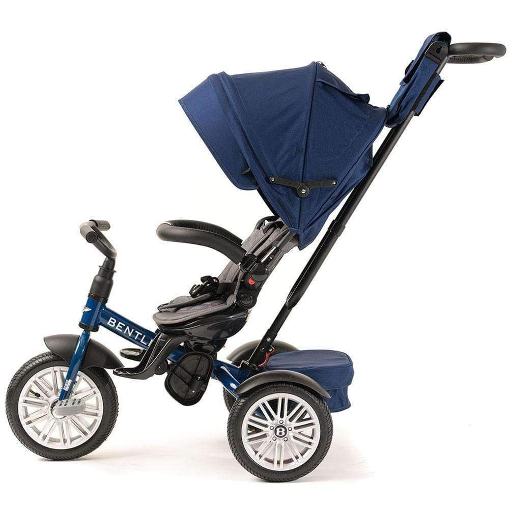 Bentley - 6 in 1 Stroller Trike Sequin Blue - Forward Facing - The Baby Service