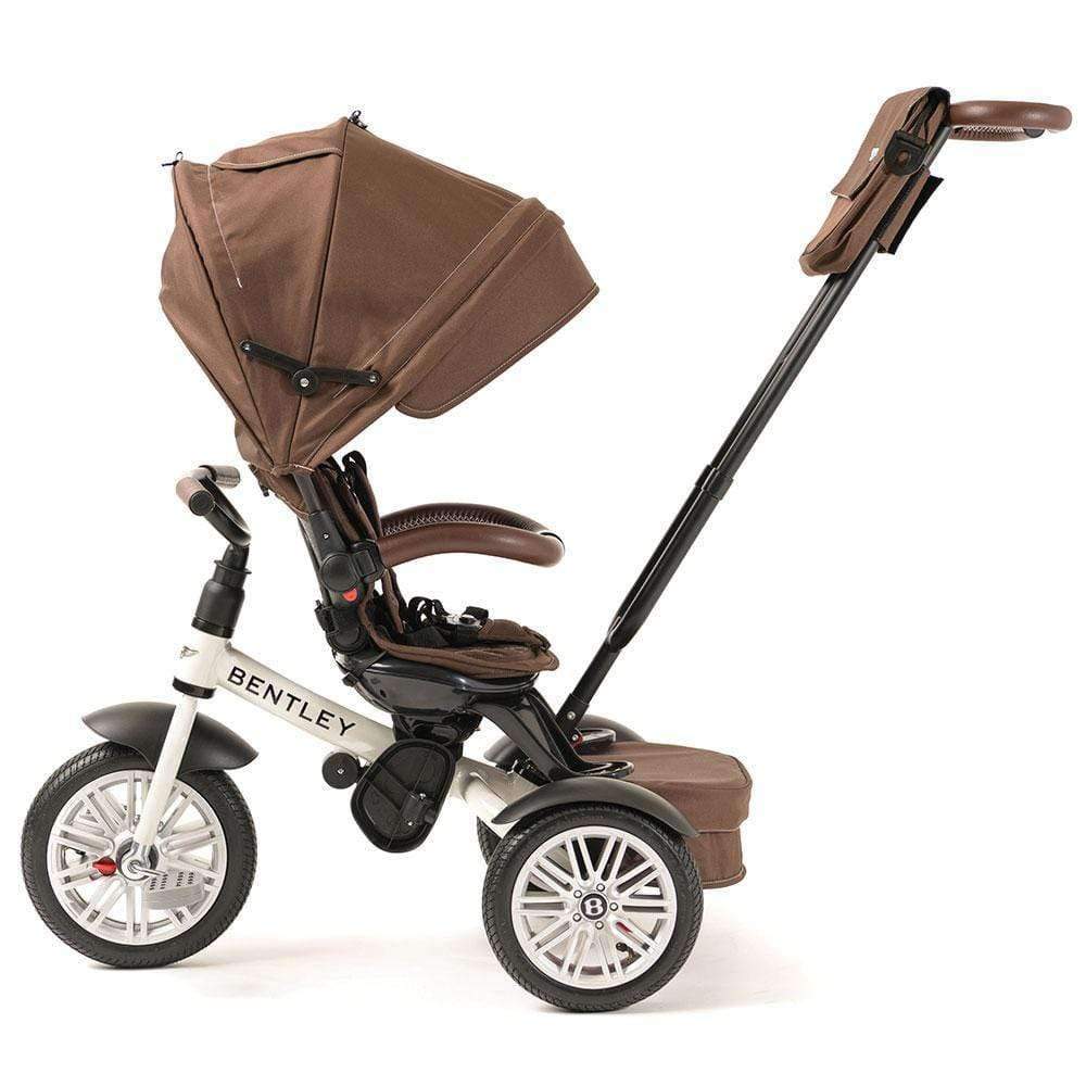 Bentley - 6 in 1 Stroller Trike White Satin - Rear Facing - The Baby Service
