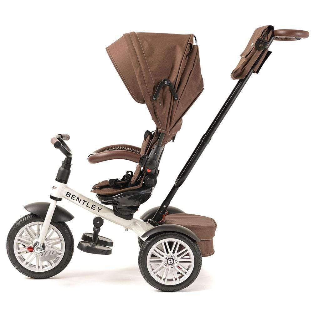 Bentley - 6 in 1 Stroller Trike White Satin - Luxury Gifts - The Baby Service