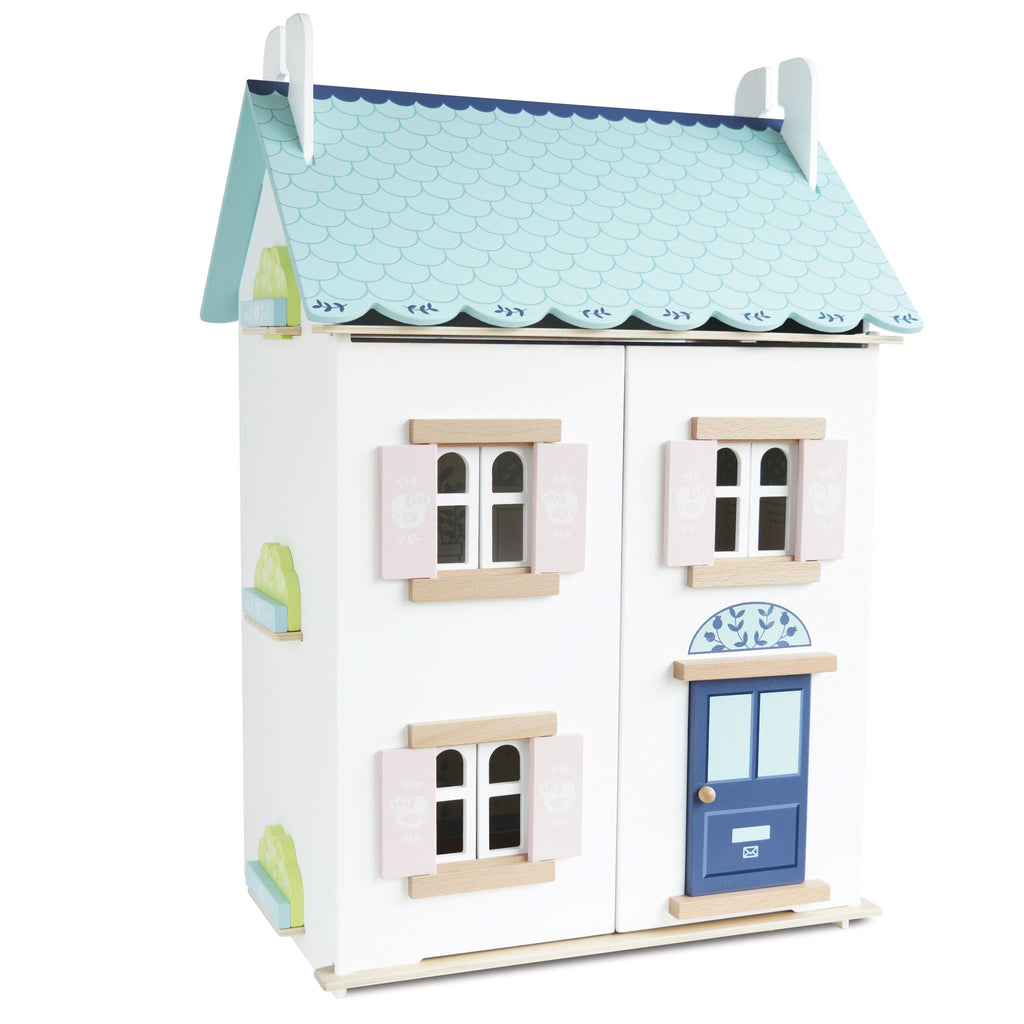 Le Toy Van - Blue Belle House Bundle Set - Dolls House - The Baby Service