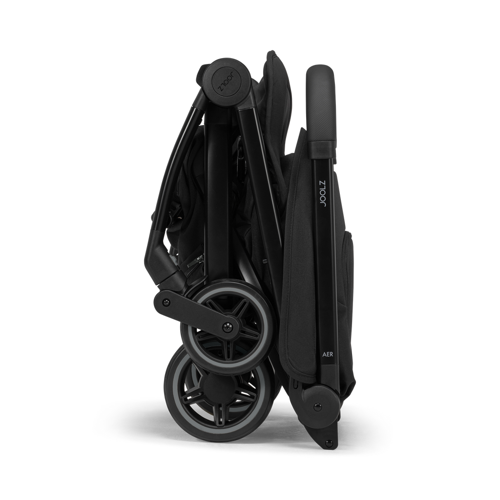 Joolz Aer+ Pushchair - Space Black - Folded - The Baby Service